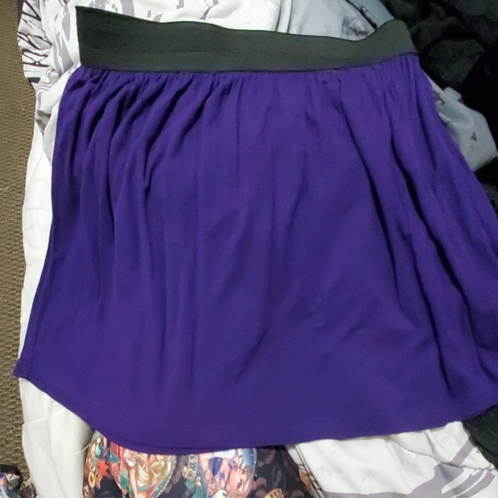 Purple skirt